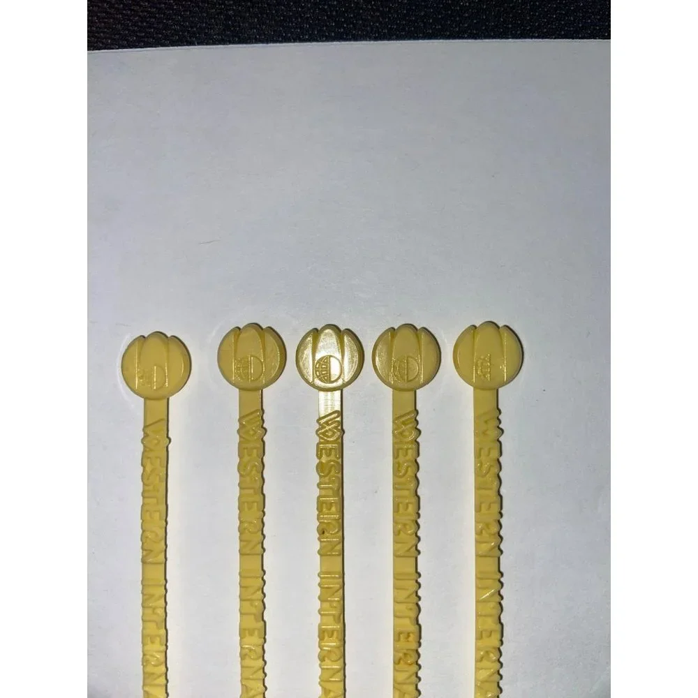 Western International Vintage 60s Lot‎ of 5 Swizzle Sticks